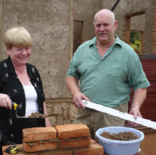 Alison Taylor (Drop Inn Ministries) and Leslie Brown from Drop Inn Ministries Northern Ireland